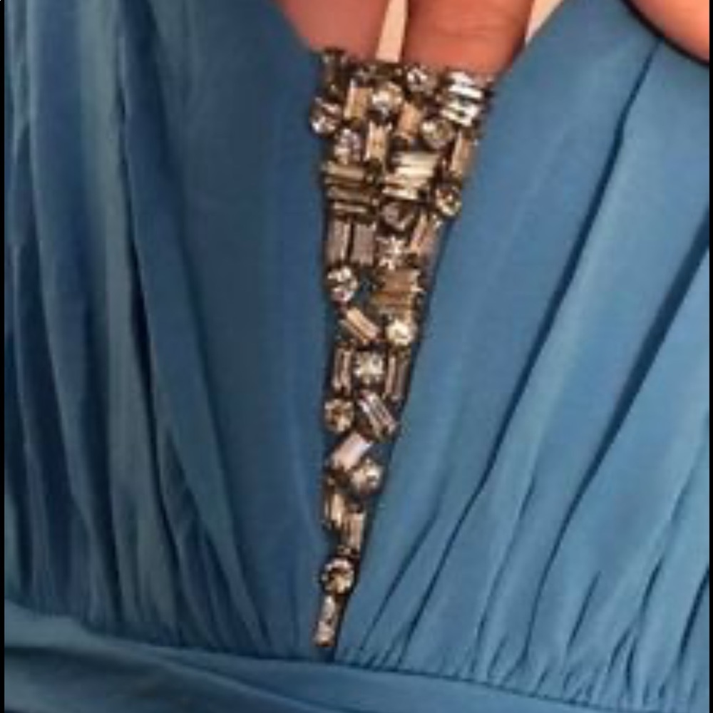Blue bcbg dress